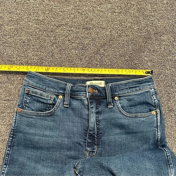 Madewell 10" High-Rise Skinny Jeans TENCEL™ Denim Edition Size 29 - Picture 8 of 15